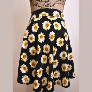 Ultra Teeze Sunflower Skater Skirt